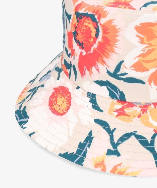 Chapeau d' O(シャポードオー)の「Chapeau d' O Flower PT Bucket(ハット・レディース・オレンジ/ブルー・M/57.5cm)」の10枚目の写真