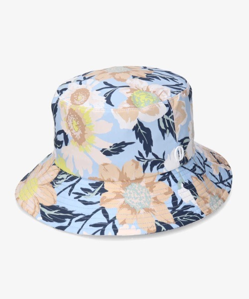 Chapeau d' O(シャポードオー)の「Chapeau d' O Flower PT Bucket(ハット・レディース・オレンジ/ブルー・M/57.5cm)」の4枚目の写真