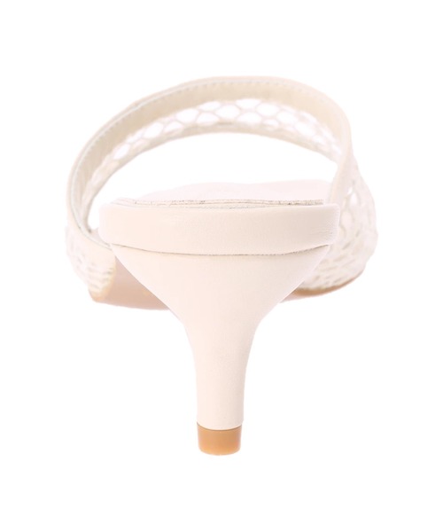 koe（コエ）の「メッシュサンダル＊（サンダル・レディース・ブラック/オフホワイト・S/M/L）」の12枚目の写真