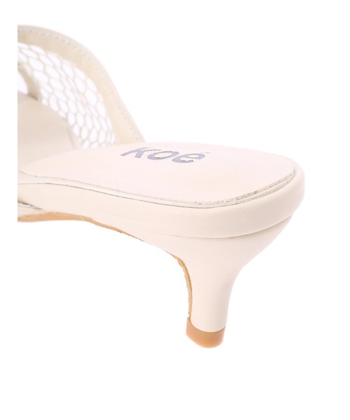 koe（コエ）の「メッシュサンダル＊（サンダル・レディース・ブラック/オフホワイト・S/M/L）」の15枚目の写真