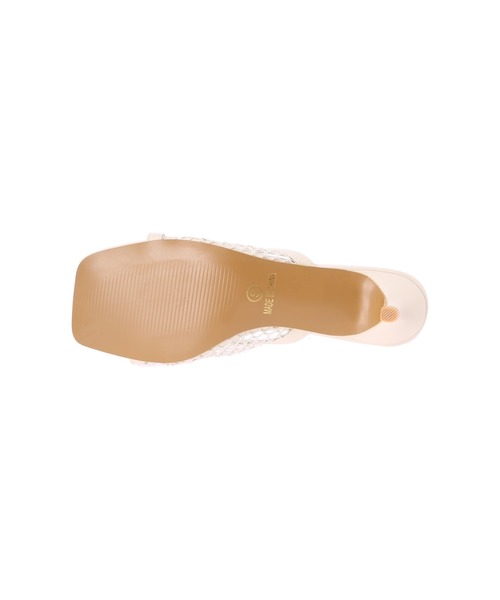 koe（コエ）の「メッシュサンダル＊（サンダル・レディース・ブラック/オフホワイト・S/M/L）」の16枚目の写真