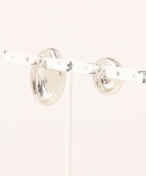 Ameri（アメリ）の「STONE LIKE ASYMMETRY PIERCE（ピアス（両耳用）・レディース・シルバー/ゴールド・FREE）」の10枚目の写真