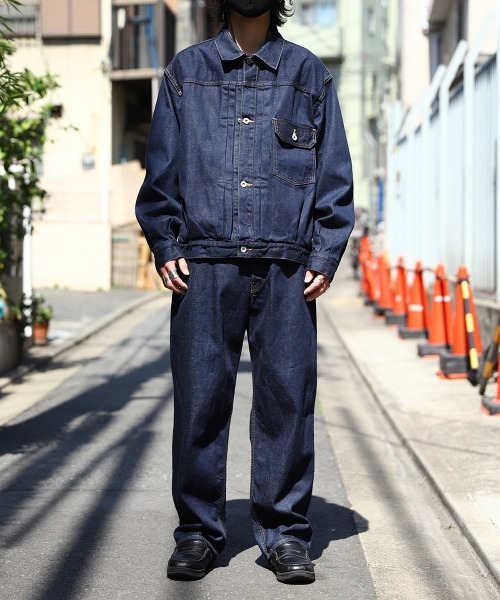 marka / COCOON FIT JEANS/1/デニム/GRY/M22C-01PT01C marka（マーカ）の「marka / マーカ：COCOON FIT JEANS - organic