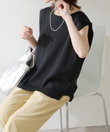 COLLAGE GALLARDAGALANTE | サイドラメサマーニット(ニット/セーター)