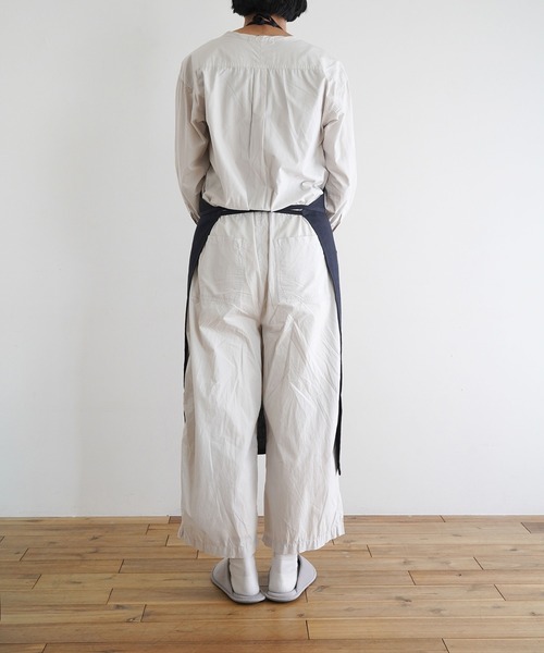 Homeland（ホームランド） ヘンプ エプロン ワイド