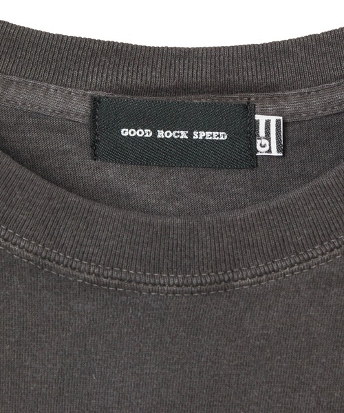 ADAM ET ROPE'(アダムエロペ)の「【GOOD ROCK SPEED】ROCK Tee(Tシャツ/カットソー・レディース・ベージュ/ブラック・FREE)」の7枚目の写真