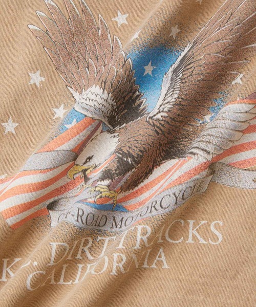 ADAM ET ROPE'(アダムエロペ)の「【GOOD ROCK SPEED】ROCK Tee(Tシャツ/カットソー・レディース・ベージュ/ブラック・FREE)」の16枚目の写真