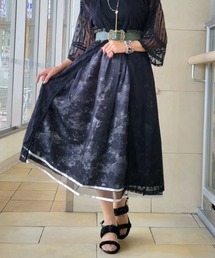 axes femme | 夏の星空グラデチュールＳＫ(スカート)