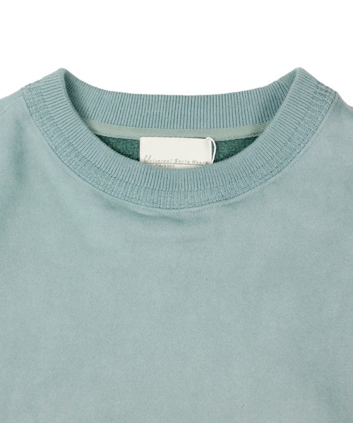 Universal Style Wear(ユニバーサルスタイルウェア)の「Universal Style Wear ライヤー ルーズ クルーネック(スウェット・メンズ・グレー/黄土色系/ブラック/カーキ/ブルーグレー・LARGE/X-LARGE/MEDIUM)」の17枚目の写真