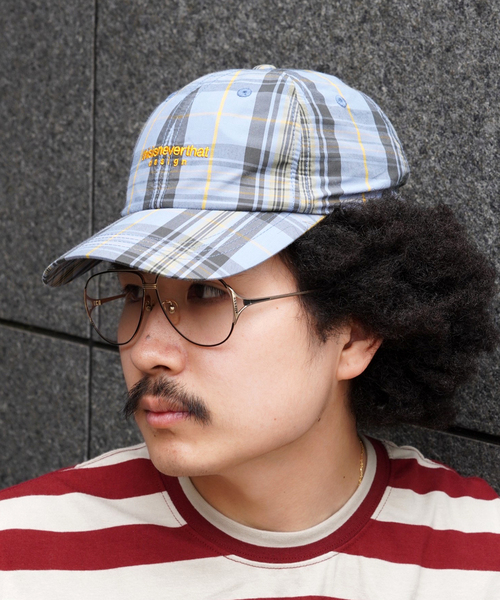 国内未入荷　新品 韓国　thisisneverthat キャップ　ネイビー thisisneverthat（ディスイズネバーザット）の