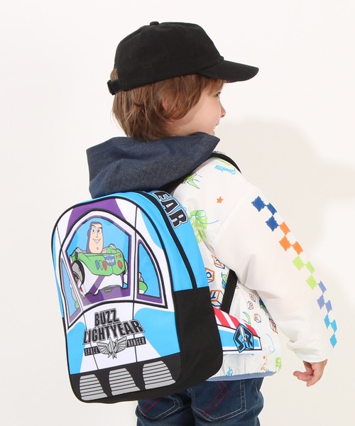 新品⭐︎トイ・ストーリー ⭐︎ボニーのリュック⭐︎Disneyバズ トイ・ストーリー」ボニー愛用、バズの宇宙船モチーフにした