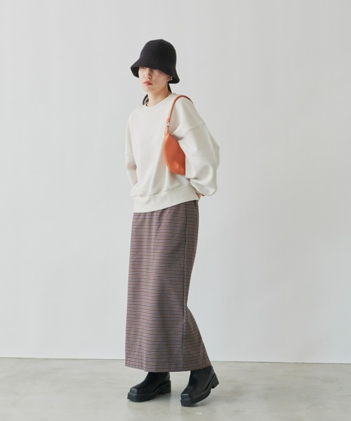 Auntie Rosa Holiday（アンティローザホリデー）の「チェックナロースカート / サイズ展開あり（スカート・レディース・ブルー/グリーン・SMALL/MEDIUM）」の7枚目の写真