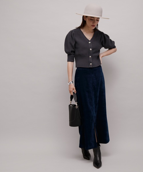 ROPE'（ロペ）の「ポーチ付き/2WAYセンターシームバケットミドルバッグ（ショルダーバッグ・レディース・ブラック/キャメル・FREE）」の22枚目の写真