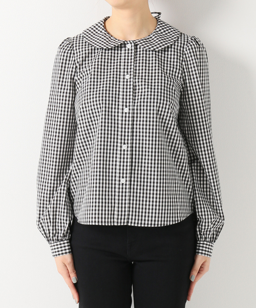 Charles Chaton(シャルルシャトン)の「SANDY LIANG Stinging Top(シャツ/ブラウス・レディース・ブラック・X-SMALL)」の8枚目の写真