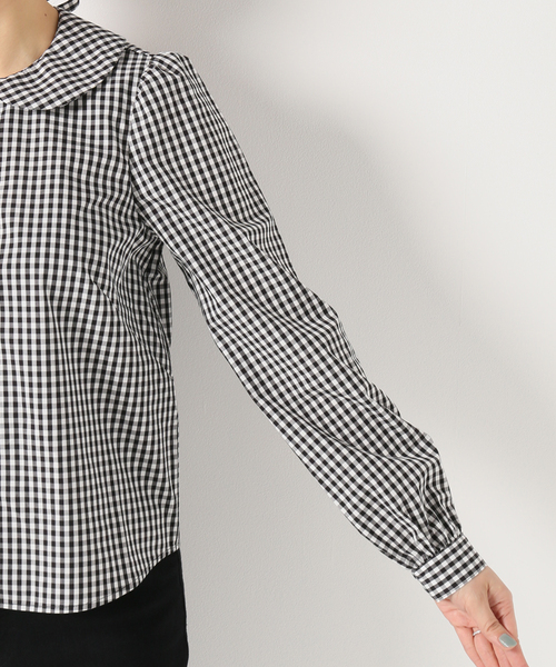 Charles Chaton(シャルルシャトン)の「SANDY LIANG Stinging Top(シャツ/ブラウス・レディース・ブラック・X-SMALL)」の10枚目の写真