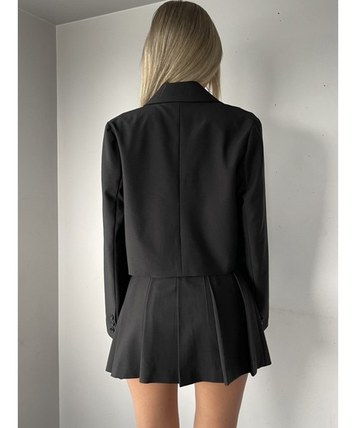 EGOIST(エゴイスト)の「ダークカラーシングルジャケット(その他アウター・レディース・ブラック/ダークグレー/マルチ・FREE)」の21枚目の写真