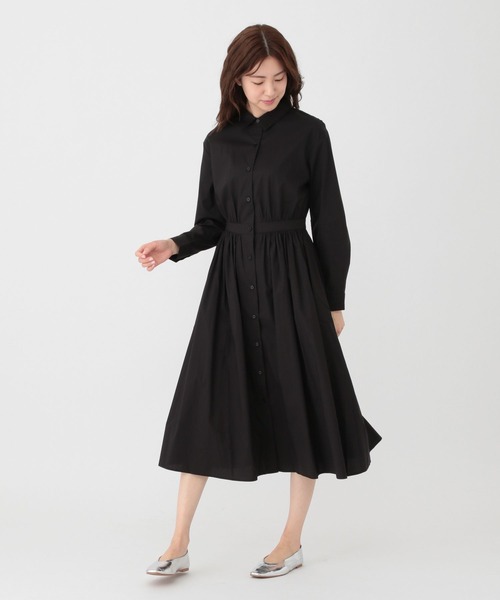 Love,Bonito（ラブボニート）の「オデル シャツドレス（ワンピース・レディース・ホワイト/ブラック・MEDIUM/SMALL/LARGE/X-SMALL）」の8枚目の写真