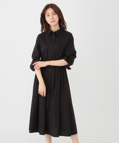 Love,Bonito（ラブボニート）の「オデル シャツドレス（ワンピース・レディース・ホワイト/ブラック・MEDIUM/SMALL/LARGE/X-SMALL）」の11枚目の写真