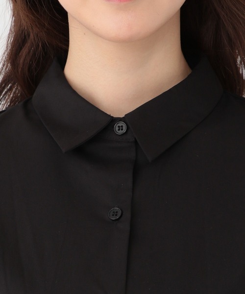 Love,Bonito（ラブボニート）の「オデル シャツドレス（ワンピース・レディース・ホワイト/ブラック・MEDIUM/SMALL/LARGE/X-SMALL）」の17枚目の写真