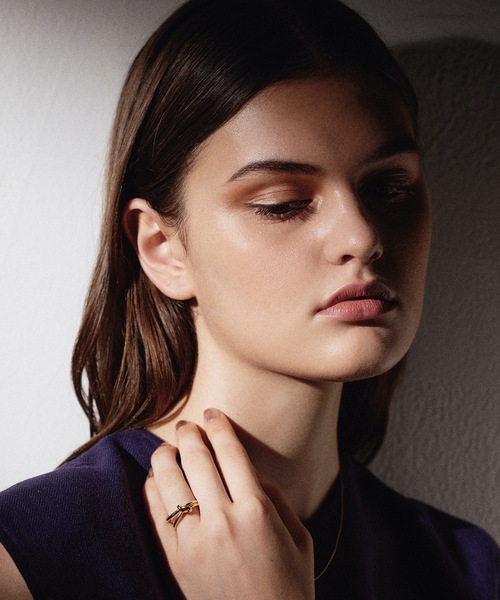 CENE（セネ）の「【CENE】セネ/ ノットスリムリング（リング・レディース・シルバー/ゴールド・#13/#9/#11）」の12枚目の写真