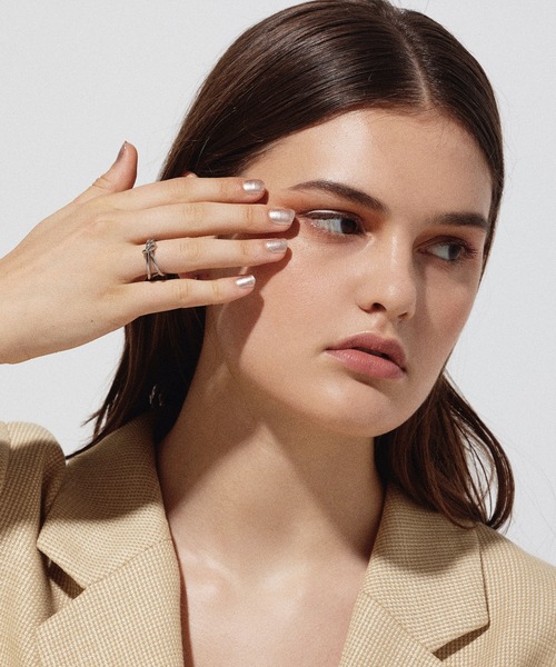 CENE（セネ）の「【CENE】セネ/ ノットスリムリング（リング・レディース・シルバー/ゴールド・#13/#9/#11）」の13枚目の写真