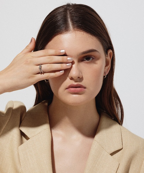 CENE（セネ）の「【CENE】セネ/ ノットスリムリング（リング・レディース・シルバー/ゴールド・#13/#9/#11）」の17枚目の写真