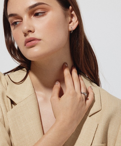 CENE（セネ）の「【CENE】セネ/ ノットスリムリング（リング・レディース・シルバー/ゴールド・#13/#9/#11）」の11枚目の写真