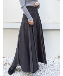 MERCURYDUO | 異素材ドッキングスーパーハイウエストスカート(スカート)