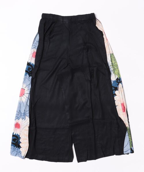 カヤ（カヤ）の「【カヤ】花ざかり八掛ワイドパンツ（その他パンツ・レディース・ブラック/グリーン/ダークネイビー/ライトパープル/ネイビー・FREE）」の22枚目の写真