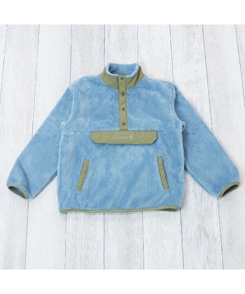RUGGEDWORKS(ラゲッドワークス)の「《Coleman》 retro fleece anorak(その他アウター・キッズ・サックスブルー/ベージュ・130/140/110/120/150)」の15枚目の写真