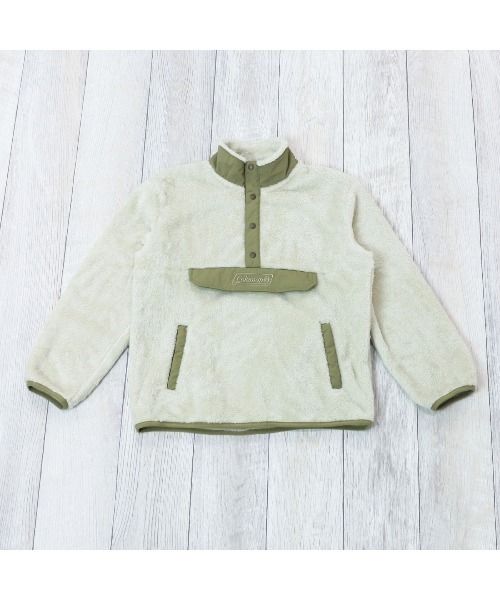 RUGGEDWORKS(ラゲッドワークス)の「《Coleman》 retro fleece anorak(その他アウター・キッズ・サックスブルー/ベージュ・130/140/110/120/150)」の9枚目の写真