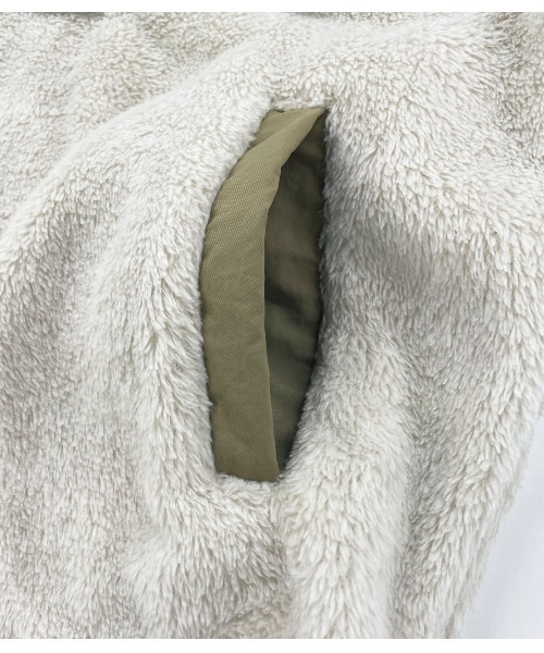 RUGGEDWORKS(ラゲッドワークス)の「《Coleman》 retro fleece anorak(その他アウター・キッズ・サックスブルー/ベージュ・130/140/110/120/150)」の12枚目の写真