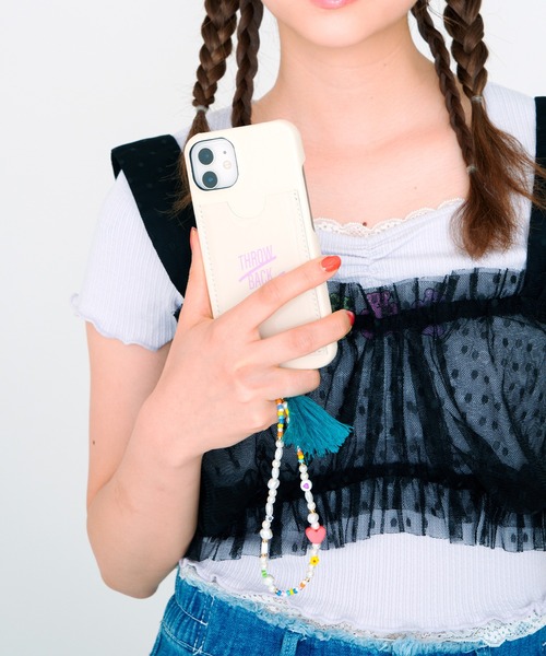 ACCOMMODE(アコモデ)の「チェキインiPhoneケース13(スマホケース/カバー・レディース・アイボリー/ピンク/グレー・FREE)」の4枚目の写真