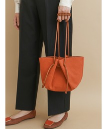 Te chichi | ポーチ付キンチャクトートバッグ(ハンドバッグ)