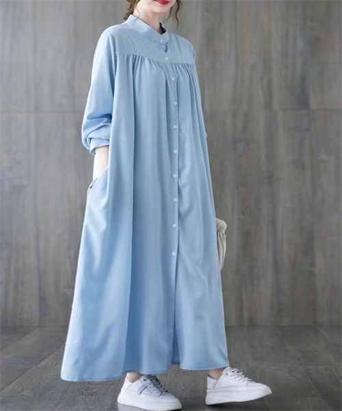 美品♡ブルックスブラザーズ マキシ丈 ティアード シャツ