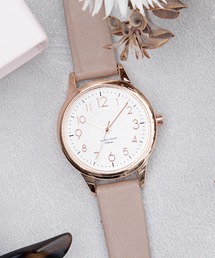 SETUP7（セットアップセブン）の「【SETUP7】PUレザーバンド腕時計 ※ WP ジュピア ST257p FW（アナログ腕時計）」