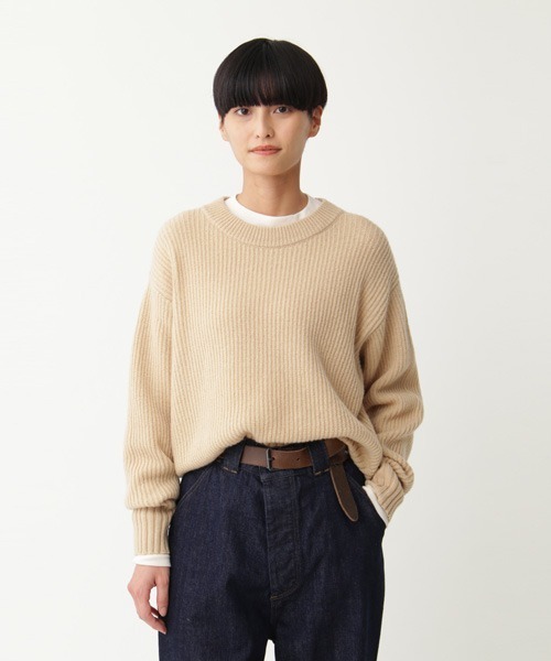 MHL. エムエイチエル FINE SHETLAND サイズⅡ MHL.（エムエイチエル）の「FINE SHETLAND（ニット/セーター