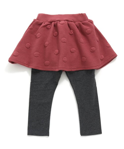 BREEZE（ブリーズ）の「レギンス付きスカート（スカート・キッズ・キャメル/ピンク/ブラック/ベージュ・100/90/130/140/110/80/120）」の16枚目の写真