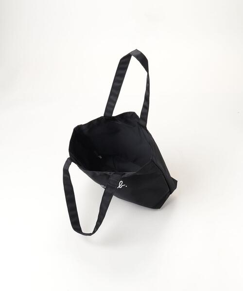 agnes b.(アニエスベー)の「キッズ ロゴ刺繍トートバッグ(トートバッグ・キッズ・ブラック・FREE)」の5枚目の写真