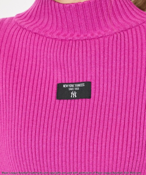 BACK TO THE FIELD（バック トゥー ザ フィールド）の「【MLB】クラッシュハイネックリブニット（ニット/セーター・レディース・ピンク/ブラック/グレー・FREE）」の15枚目の写真