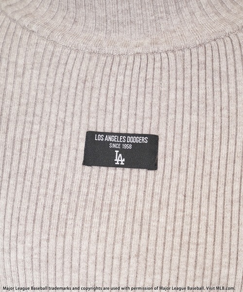 BACK TO THE FIELD（バック トゥー ザ フィールド）の「【MLB】クラッシュハイネックリブニット（ニット/セーター・レディース・ピンク/ブラック/グレー・FREE）」の13枚目の写真