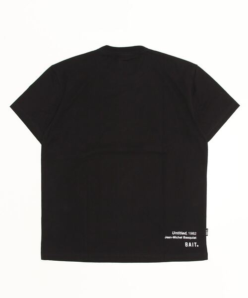 BAIT(ベイト)の「BAIT × BASQUIAT HEAD TEE 226-BSQ-TEE-005(Tシャツ/カットソー・メンズ・ブラック・MEDIUM/X-LARGE/LARGE)」の4枚目の写真