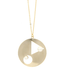 CIAOPANIC | Π【Ciaopanic】【Starlit】マルサンカクプレートNK(ネックレス)