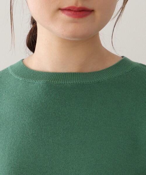 DRESKIP（ドレスキップ）の「◆ショルダーフリルニットプルオーバー（ニット/セーター・レディース・グリーン/サンドベージュ/ピンク系/ブラック・02/03）」の9枚目の写真