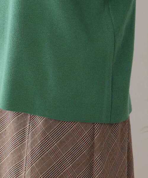 DRESKIP（ドレスキップ）の「◆ショルダーフリルニットプルオーバー（ニット/セーター・レディース・グリーン/サンドベージュ/ピンク系/ブラック・02/03）」の12枚目の写真