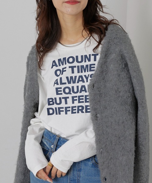 CIAOPANIC TYPY(チャオパニックティピー)の「USAコットンアソートプリントTEE(Tシャツ/カットソー・レディース・ホワイト/グリーン/チャコールグレー・ONE SIZE)」の19枚目の写真