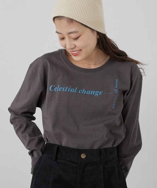 CIAOPANIC TYPY(チャオパニックティピー)の「USAコットンアソートプリントTEE(Tシャツ/カットソー・レディース・ホワイト/グリーン/チャコールグレー・ONE SIZE)」の20枚目の写真