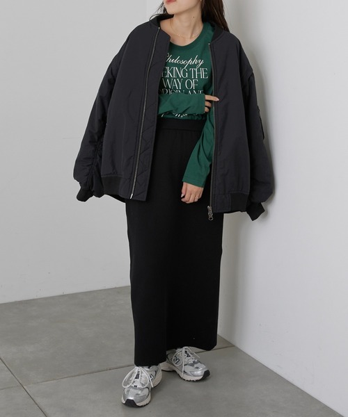 CIAOPANIC TYPY(チャオパニックティピー)の「USAコットンアソートプリントTEE(Tシャツ/カットソー・レディース・ホワイト/グリーン/チャコールグレー・ONE SIZE)」の14枚目の写真