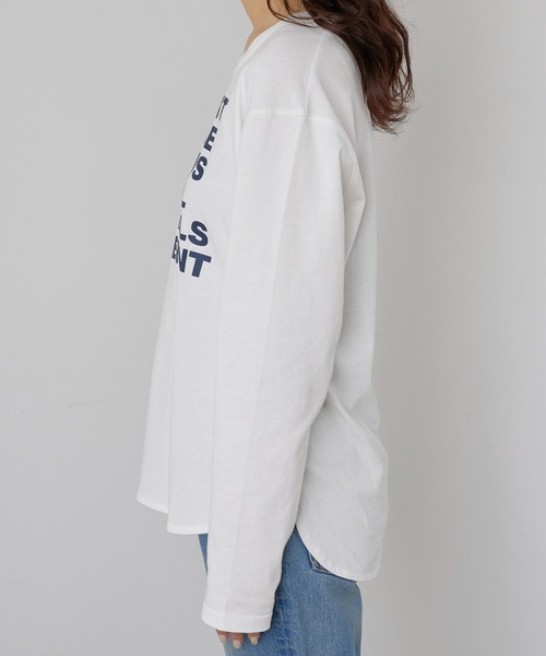 CIAOPANIC TYPY(チャオパニックティピー)の「USAコットンアソートプリントTEE(Tシャツ/カットソー・レディース・ホワイト/グリーン/チャコールグレー・ONE SIZE)」の22枚目の写真