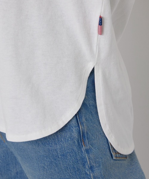 CIAOPANIC TYPY(チャオパニックティピー)の「USAコットンアソートプリントTEE(Tシャツ/カットソー・レディース・ホワイト/グリーン/チャコールグレー・ONE SIZE)」の18枚目の写真